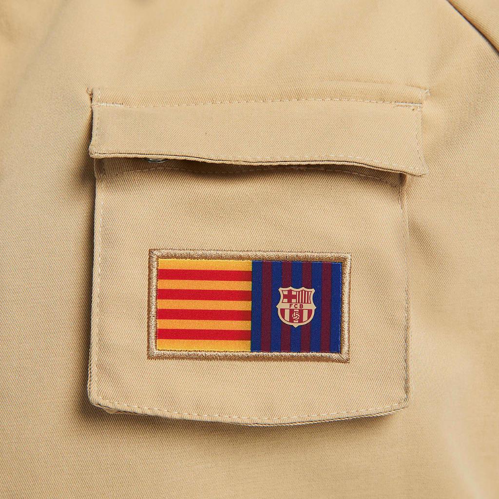 FC Barcelona Swoosh Women&#039;s Woven Soccer Jacket DX4756-277
