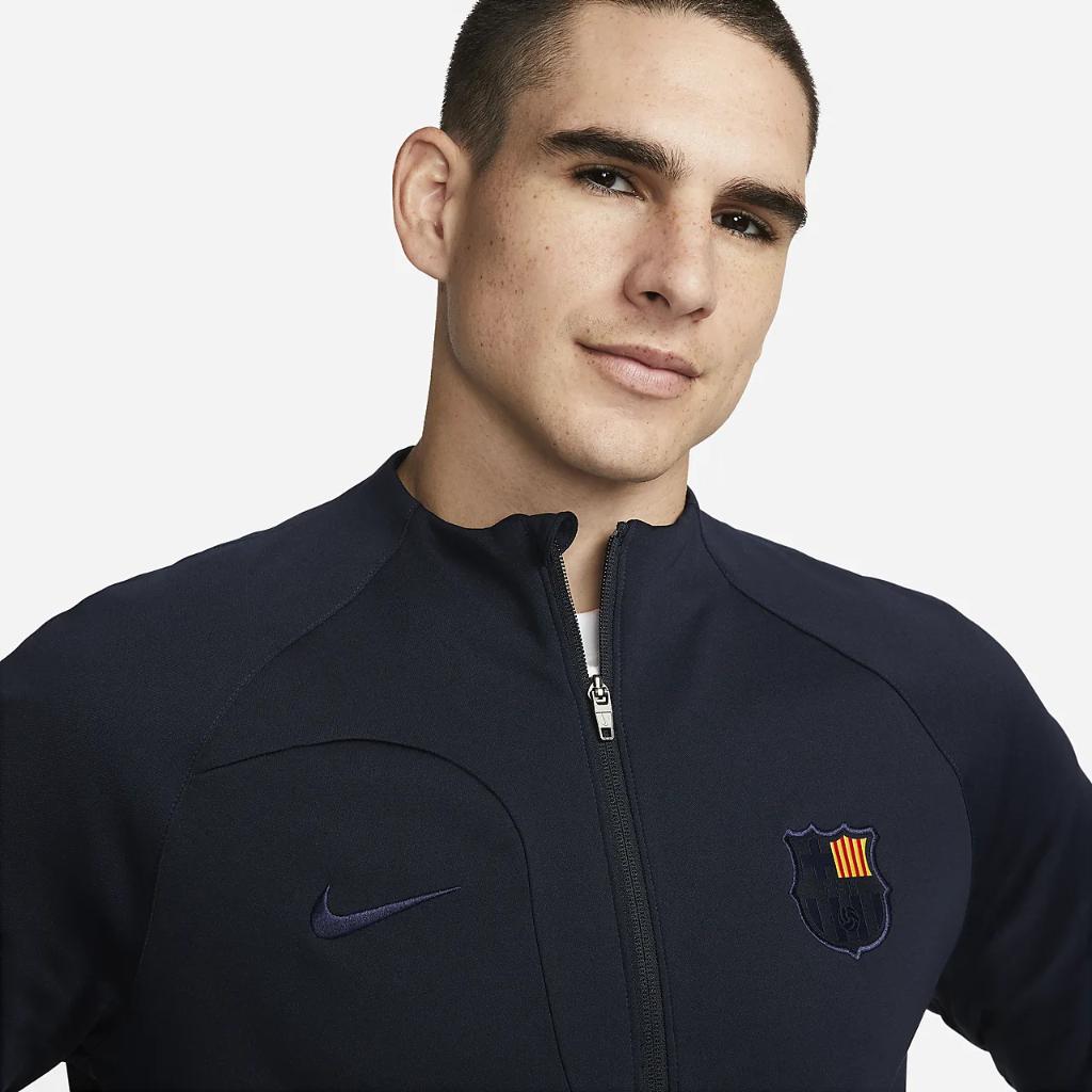 Barcelona Academy Pro Anthem Men&#039;s Nike Dri-FIT Soccer Full-Zip Jacket DX4762-475