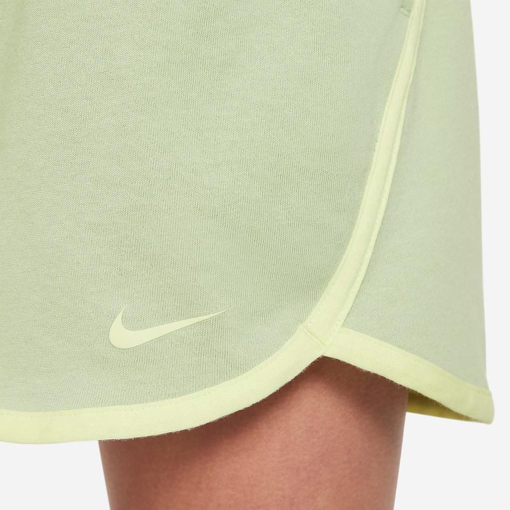 Nike Dri-FIT Breezy Big Kids&#039; (Girls&#039;) High-Waisted Training Shorts DX4965-343