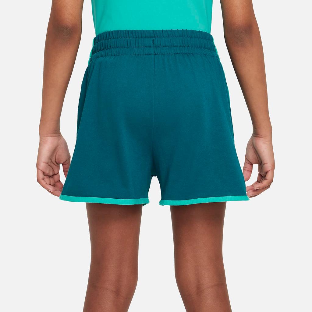 Nike Dri-FIT Breezy Big Kids&#039; (Girls&#039;) High-Waisted Training Shorts DX4965-381
