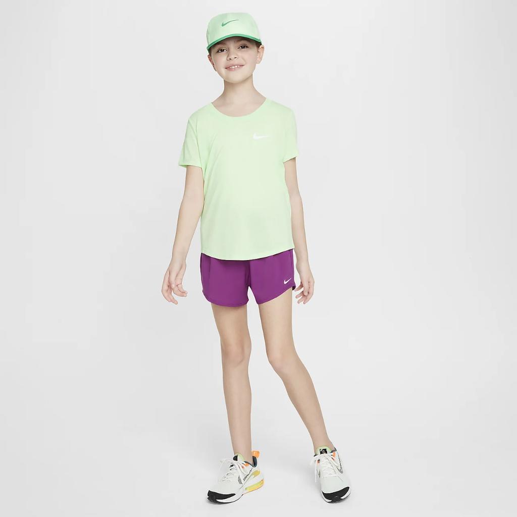 Nike One Big Kids&#039; (Girls&#039;) Dri-FIT High-Waisted Woven Training Shorts DX4967-503
