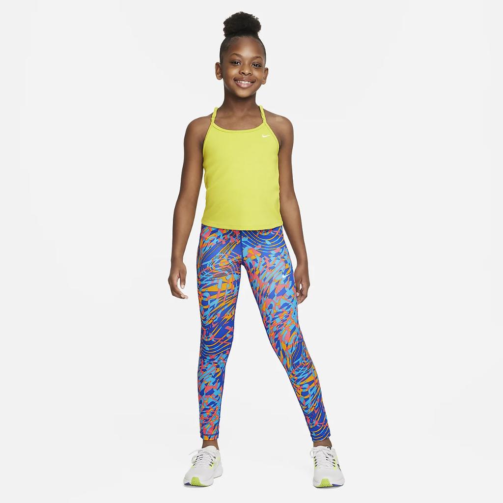 Nike Pro Big Kids&#039; (Girls&#039;) Leggings DX4987-405