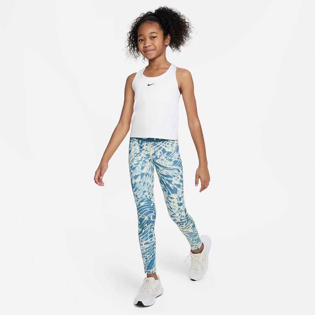 Nike Pro Big Kids&#039; (Girls&#039;) Leggings DX4987-821