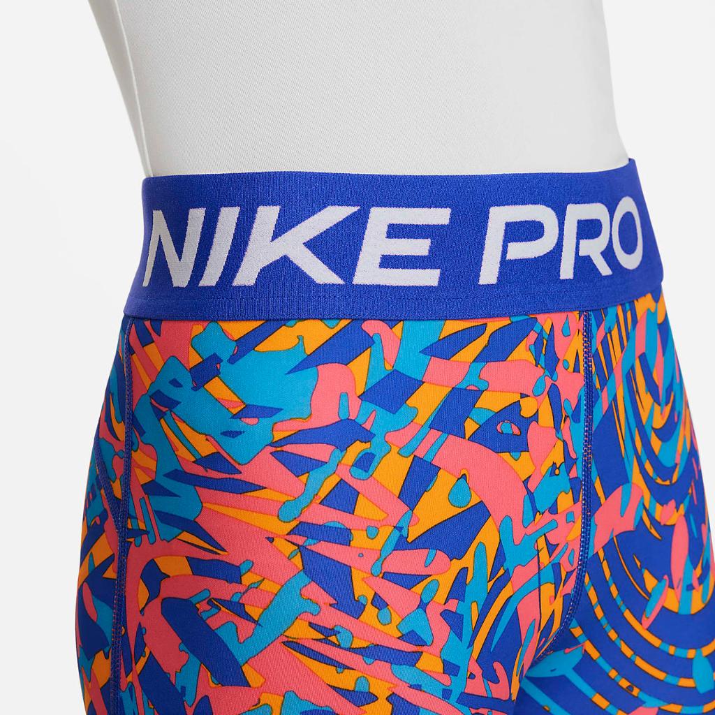 Nike Pro Big Kids&#039; (Girls&#039;) 3&quot; Shorts DX4989-405