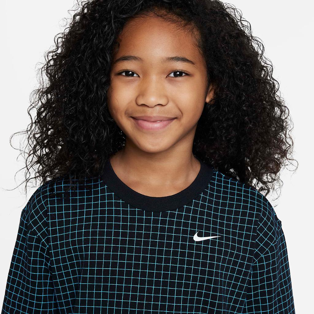 Nike Sportswear Big Kids&#039; (Girls&#039;) T-Shirt Dress DX5059-010