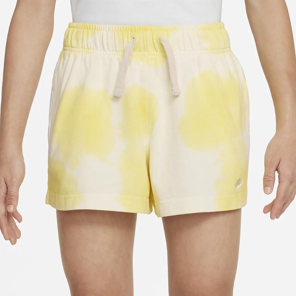 Nike Sportswear Big Kids&#039; (Girls&#039;) Washed Shorts DX5072-731
