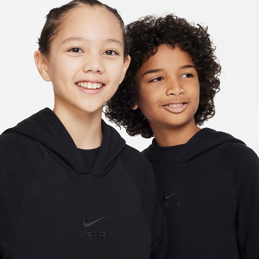 Nike Air Big Kids&#039; Pullover Hoodie DX5132-010