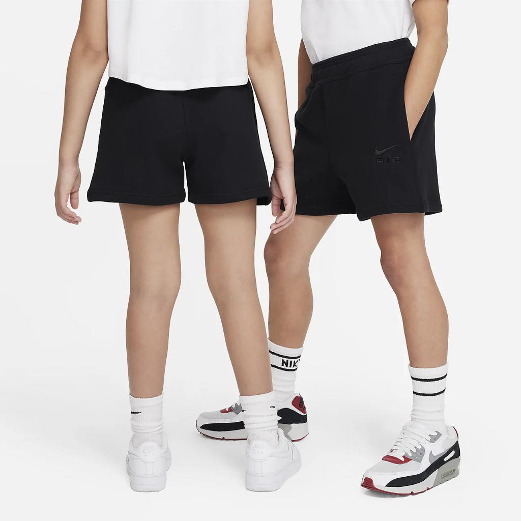 Nike Air Big Kids&#039; French Terry Shorts DX5163-010
