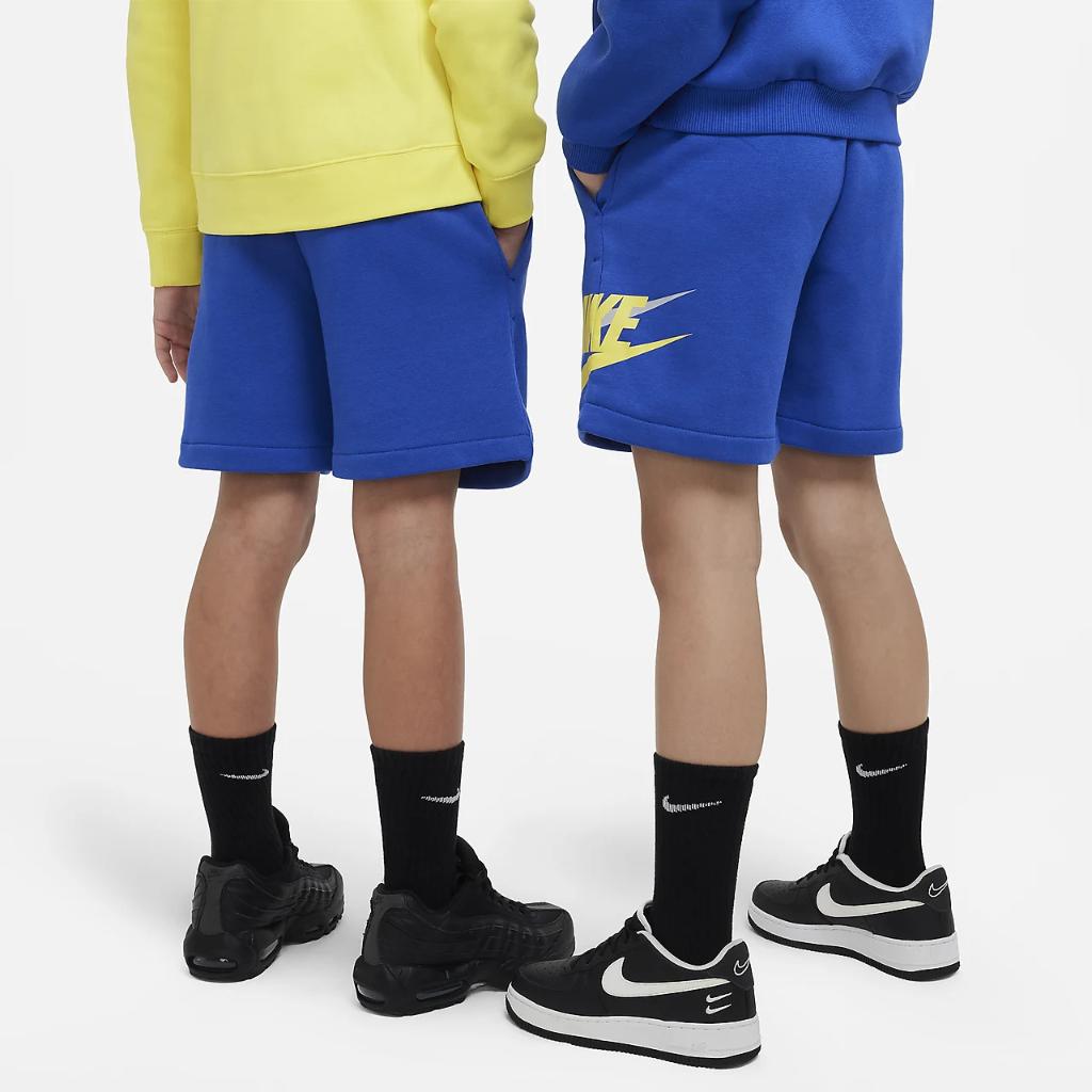 Nike Sportswear Icon Fleece Big Kids&#039; Loose Shorts DX5165-480