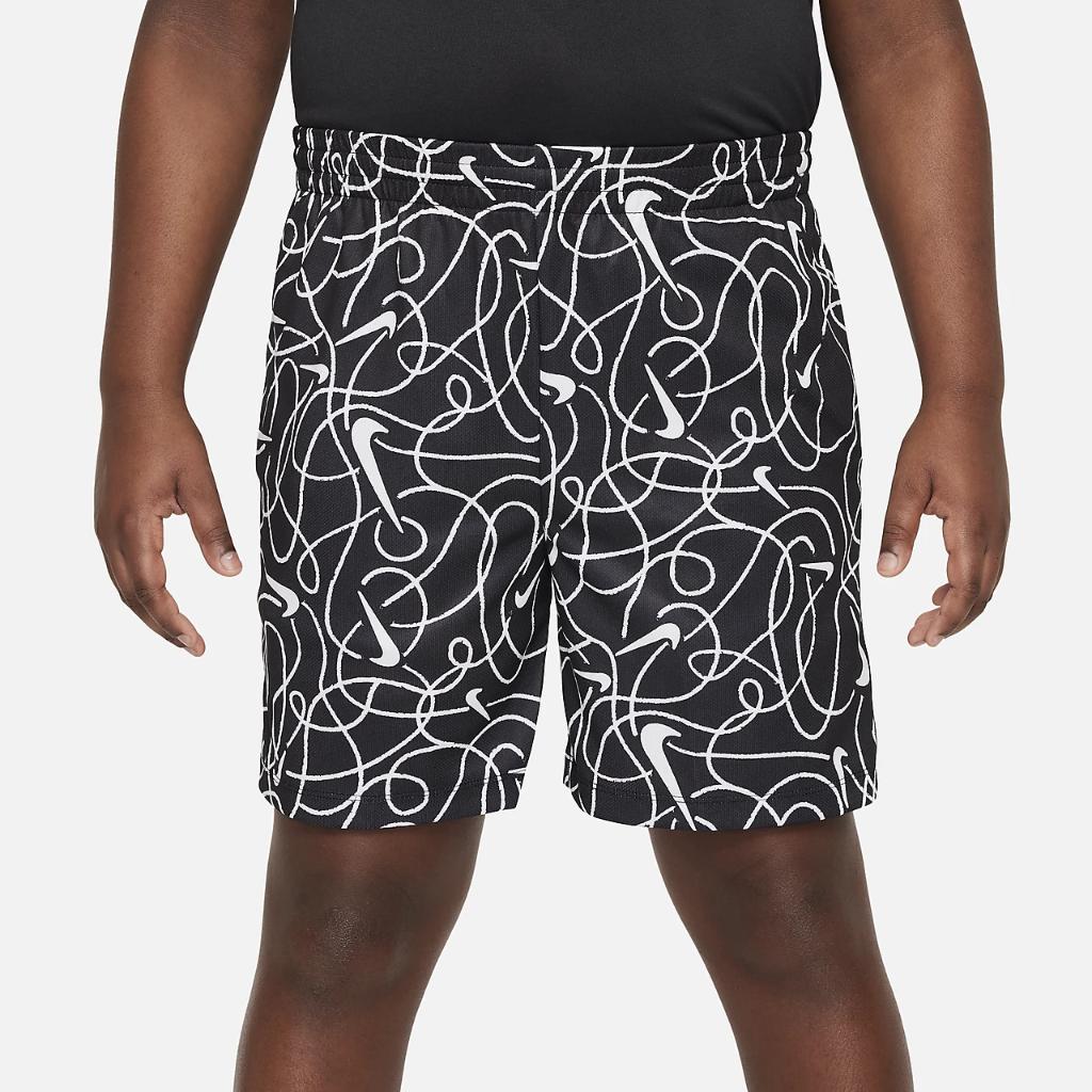 Nike Dri-FIT Multi+ Big Kids&#039; (Boys&#039;) Training Shorts (Extended Size) DX5356-010