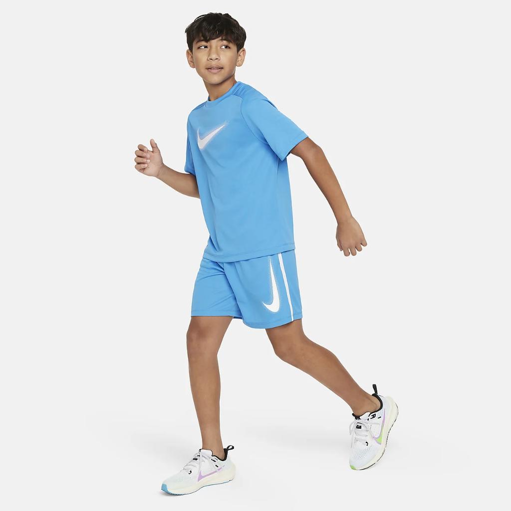 Nike Multi Big Kids&#039; (Boys&#039;) Dri-FIT Graphic Training Shorts DX5361-435