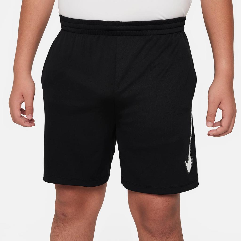 Nike Dri-FIT Multi+ Big Kids&#039; (Boys&#039;) Graphic Training Shorts (Extended Size) DX5362-010