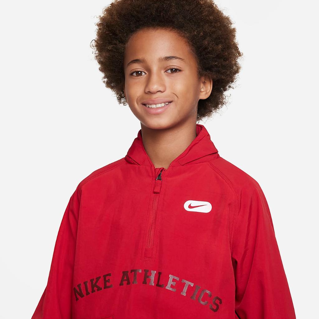 Nike Athletics Repel Big Kids&#039; (Boys&#039;) 1/2-Zip Training Hoodie DX5365-687