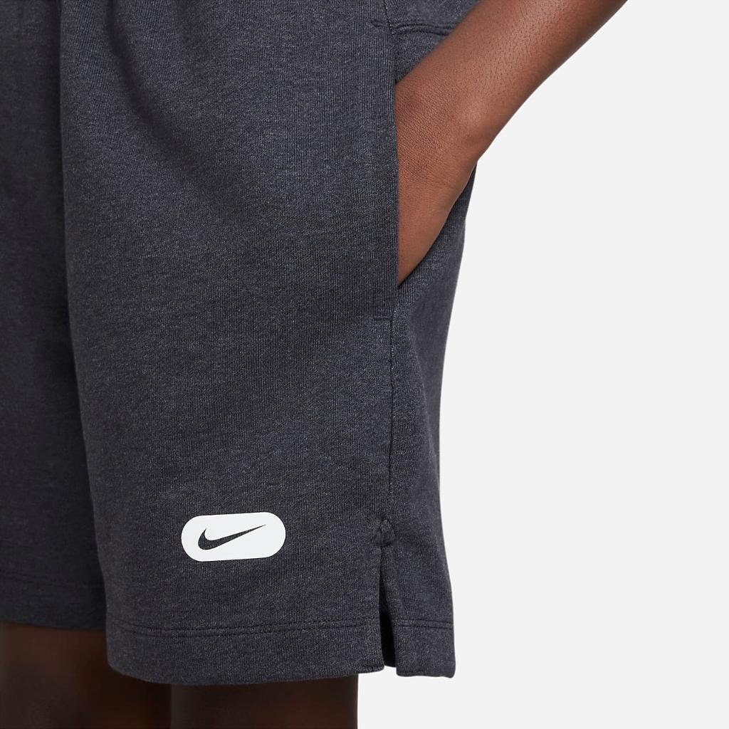 Nike Dri-FIT Athletics Big Kids&#039; (Boys&#039;) Fleece Training Shorts DX5376-010