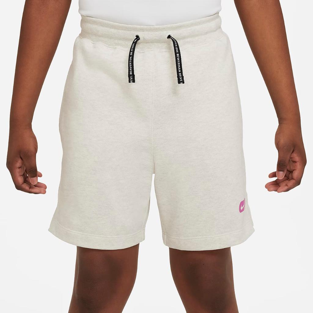 Nike Dri-FIT Athletics Big Kids&#039; (Boys&#039;) Fleece Training Shorts (Extended Size) DX5377-072