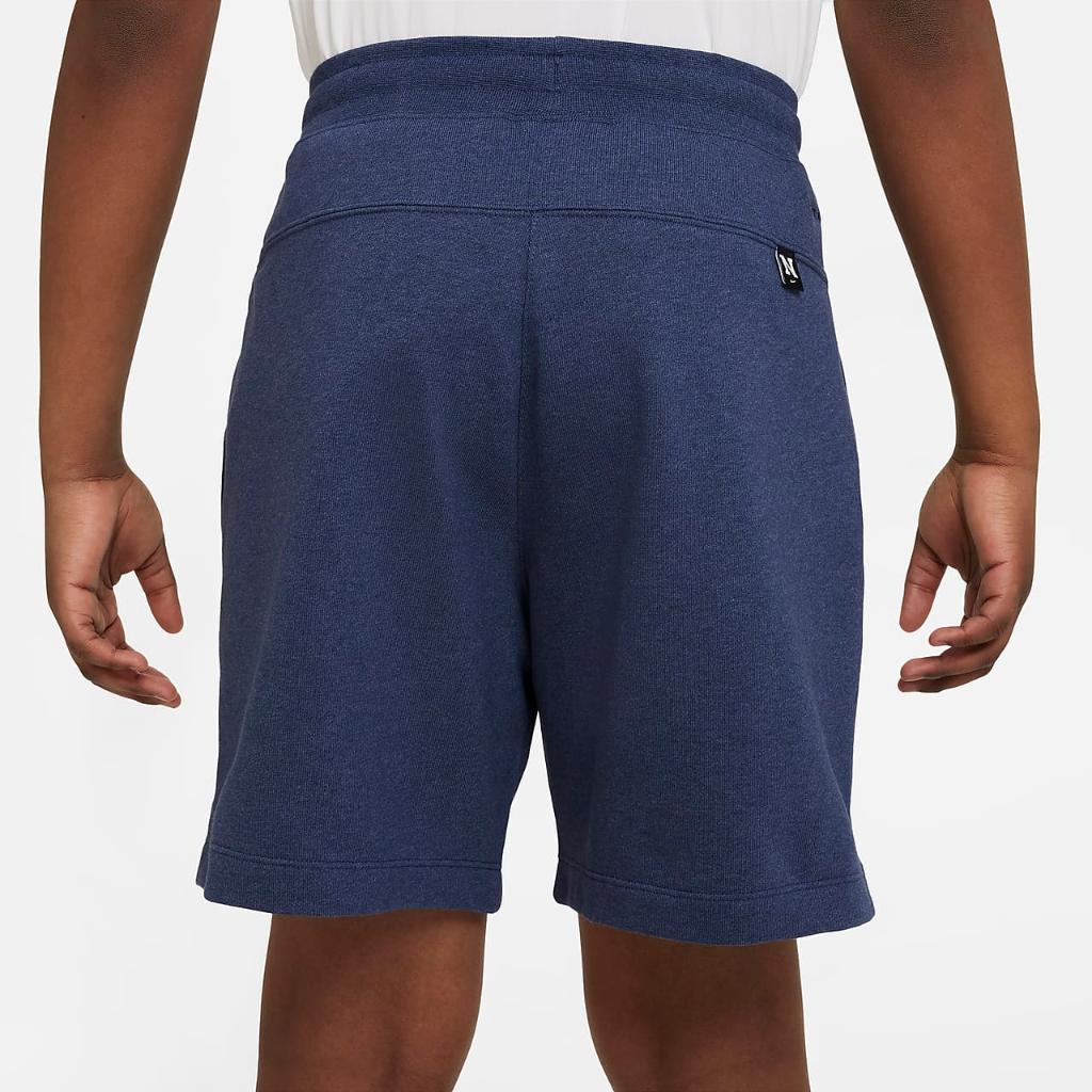 Nike Dri-FIT Athletics Big Kids&#039; (Boys&#039;) Fleece Training Shorts (Extended Size) DX5377-410