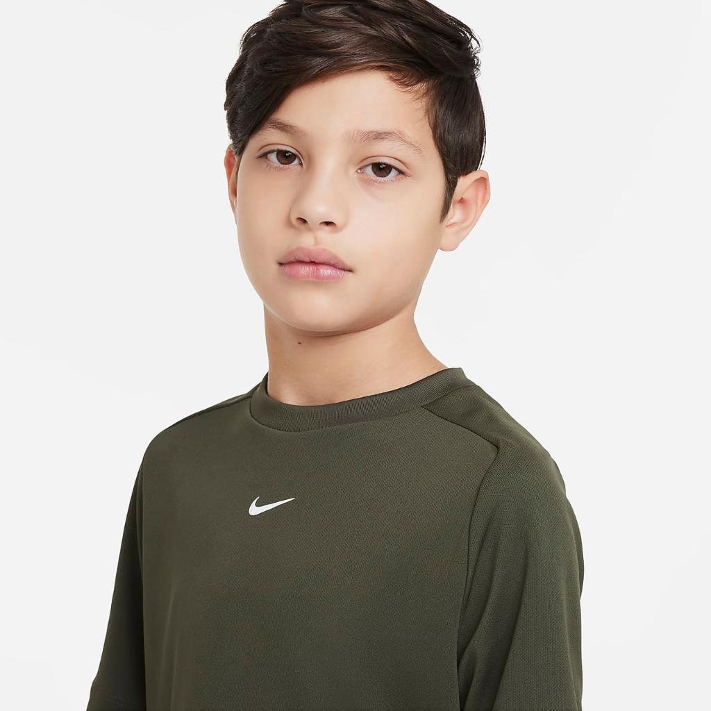 Nike Multi Big Kids&#039; (Boys&#039;) Dri-FIT Training Top DX5380-325
