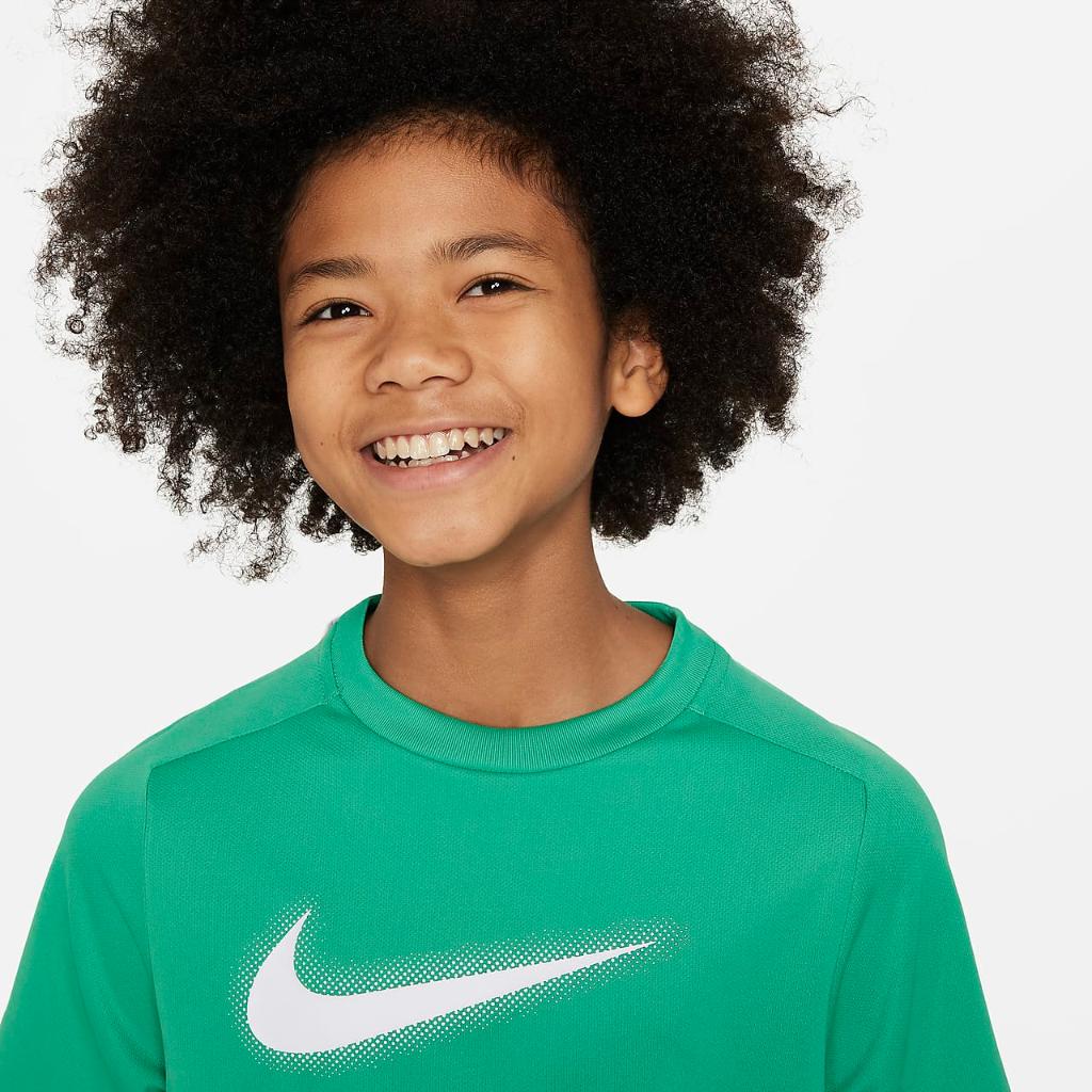 Nike Multi Big Kids&#039; (Boys&#039;) Dri-FIT Graphic Training Top DX5386-324