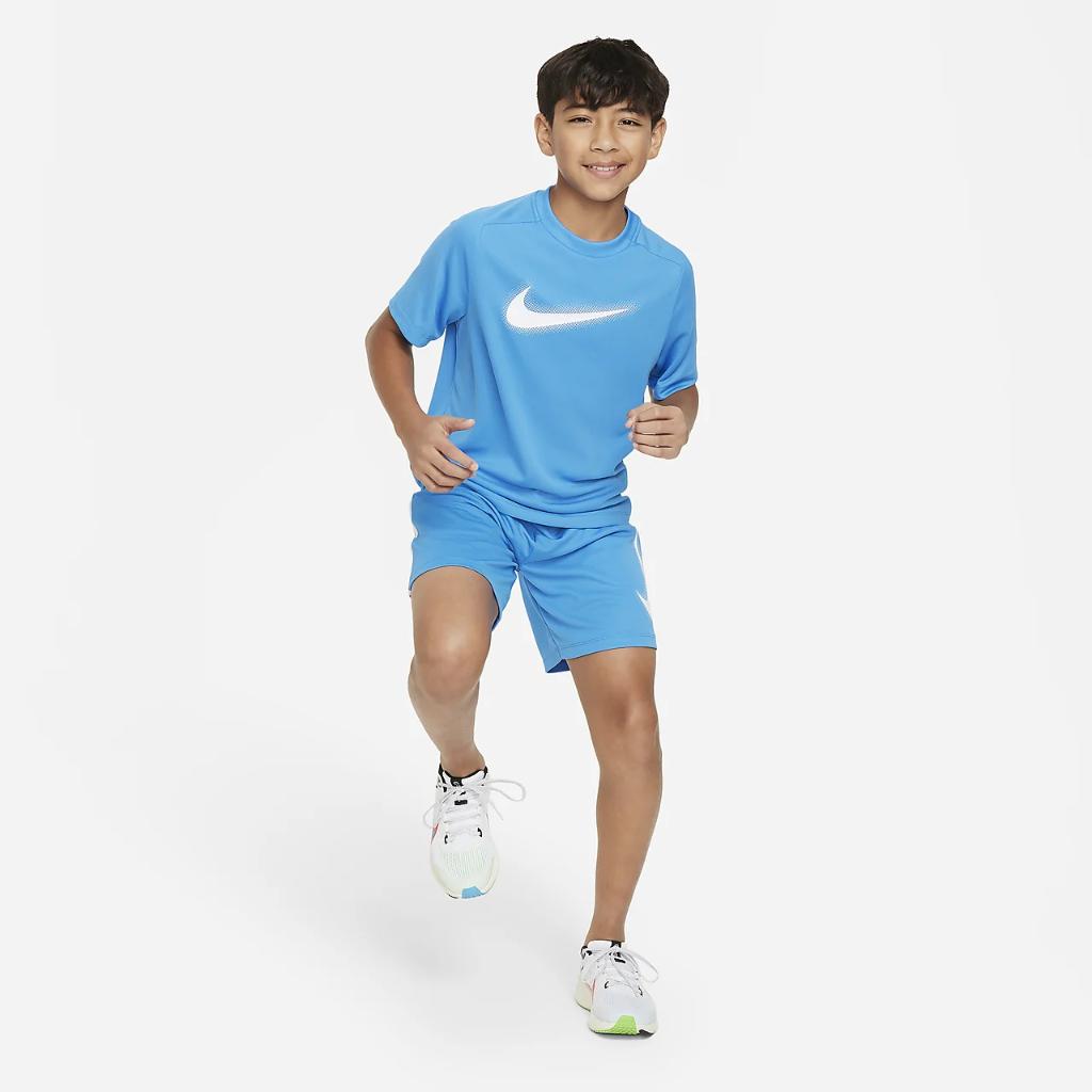 Nike Multi Big Kids&#039; (Boys&#039;) Dri-FIT Graphic Training Top DX5386-435