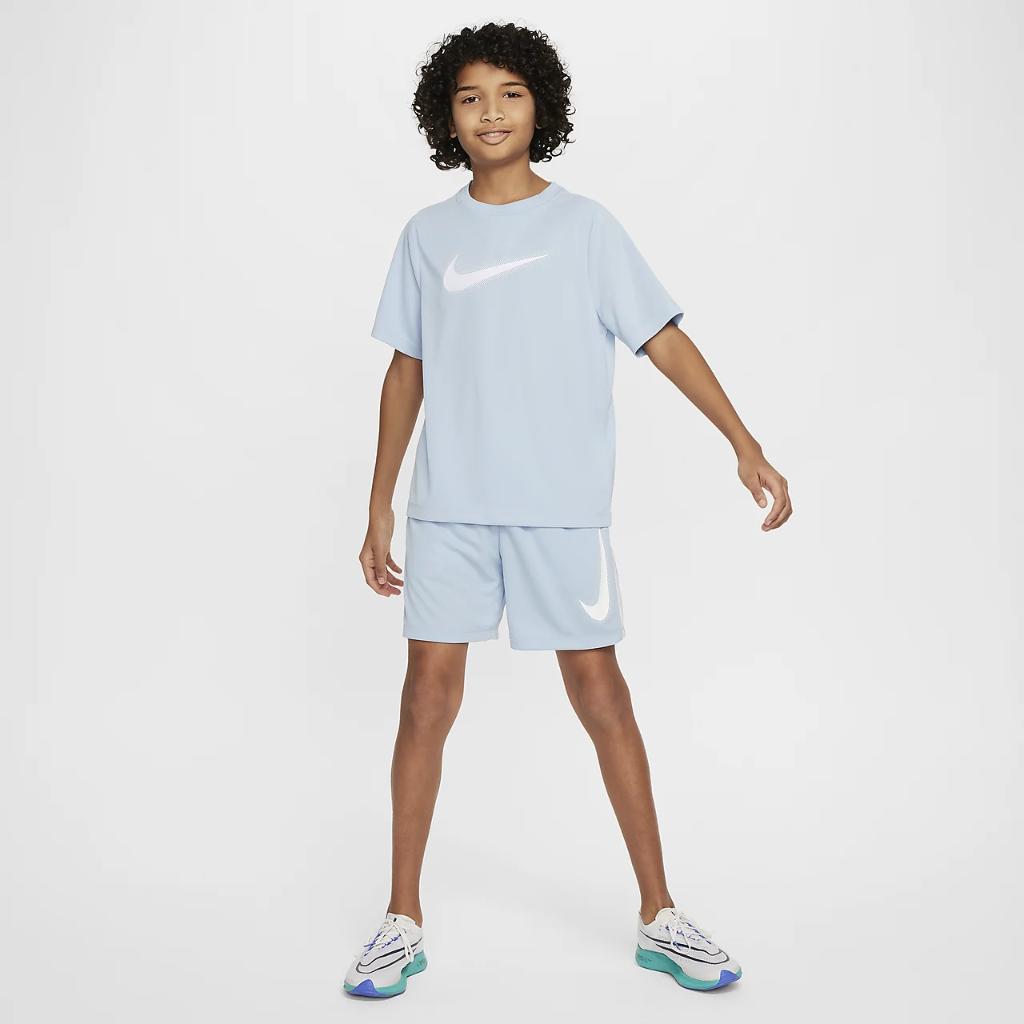 Nike Multi Big Kids&#039; (Boys&#039;) Dri-FIT Graphic Training Top DX5386-440