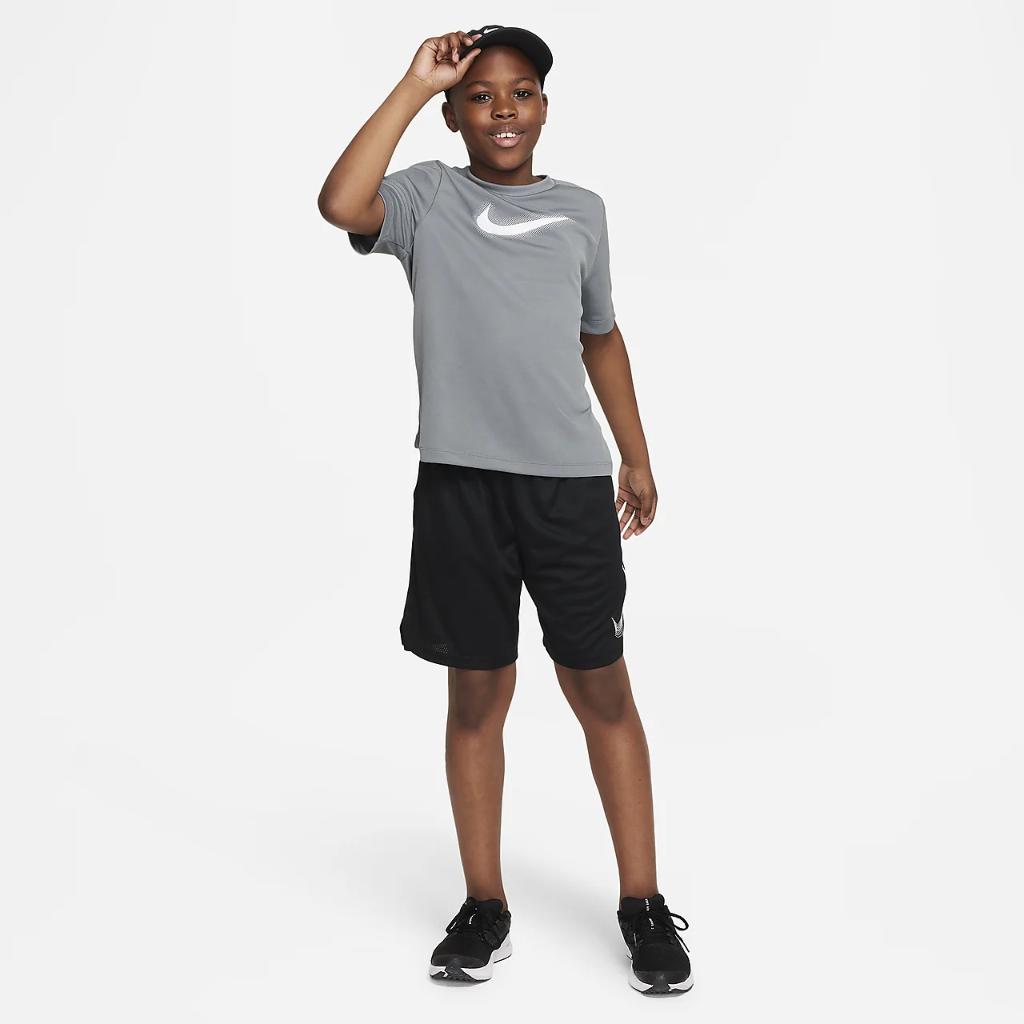Nike Dri-FIT Icon Big Kids&#039; (Boys&#039;) Graphic Training Top (Extended Size) DX5387-084