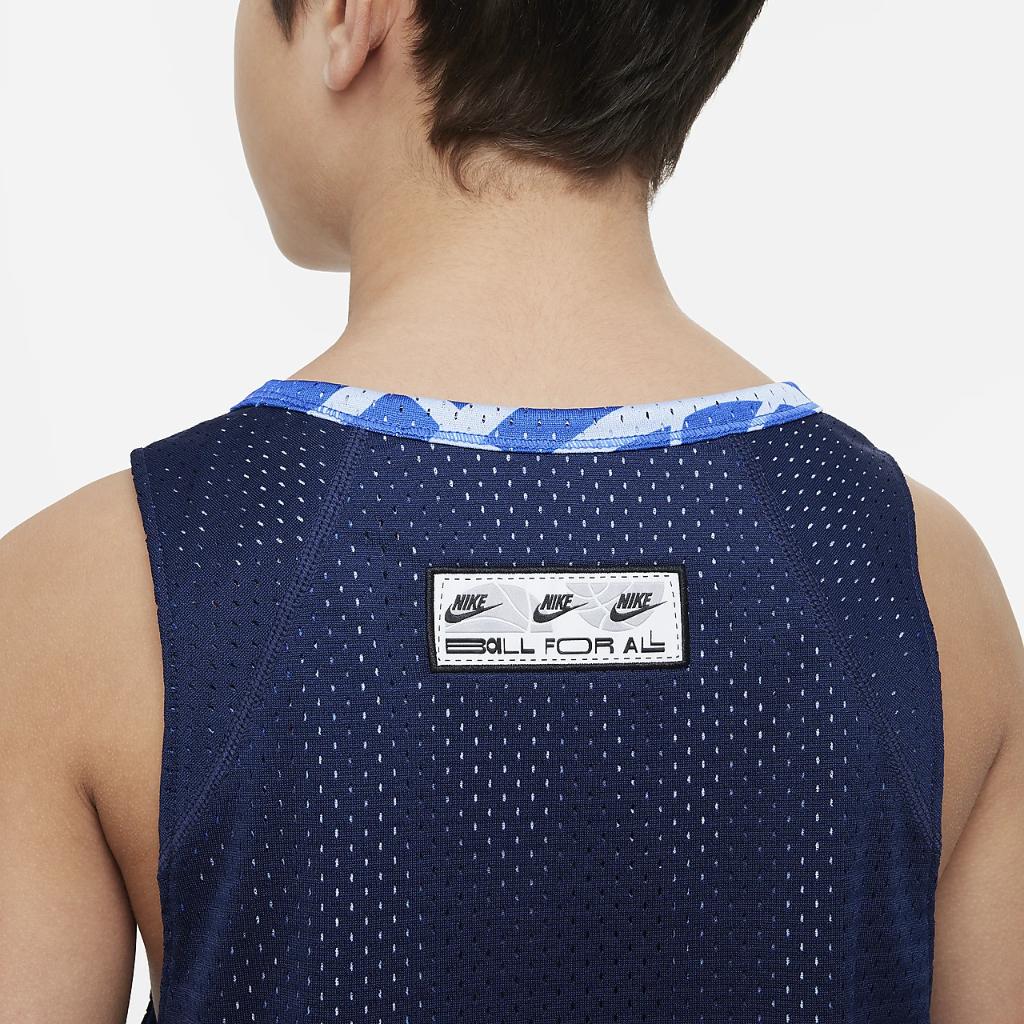 Nike Culture of Basketball Big Kids&#039; Reversible Basketball Jersey DX5515-410