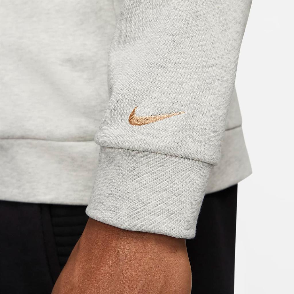 Nike Dri-FIT Men&#039;s Long-Sleeve Fleece Baseball Crew DX5853-012