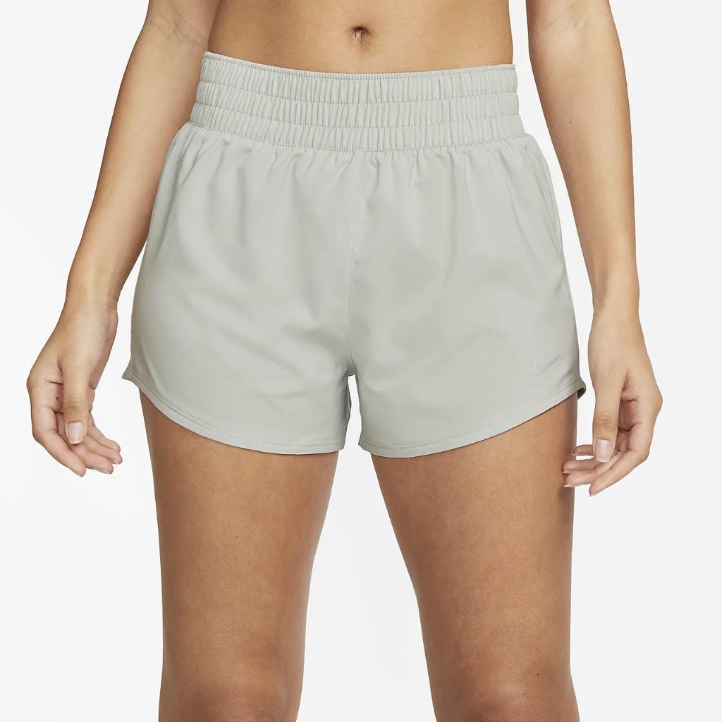 Nike One Women&#039;s Dri-FIT Mid-Rise 3&quot; Brief-Lined Shorts DX6010-012