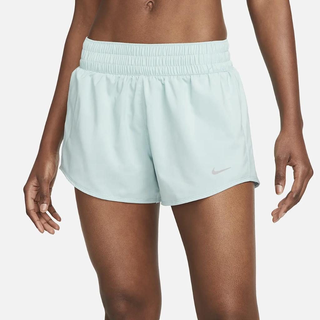 Nike One Women&#039;s Dri-FIT Mid-Rise 3&quot; Brief-Lined Shorts DX6010-309