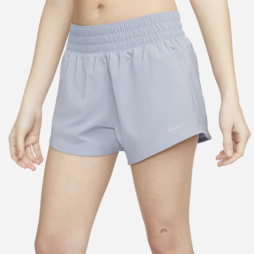 Nike One Women&#039;s Dri-FIT Mid-Rise 3&quot; Brief-Lined Shorts DX6010-519