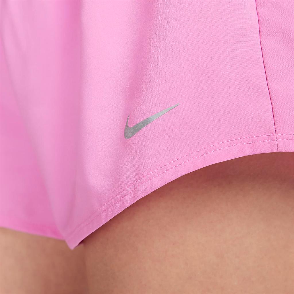 Nike One Women&#039;s Dri-FIT Mid-Rise 3&quot; Brief-Lined Shorts DX6010-675