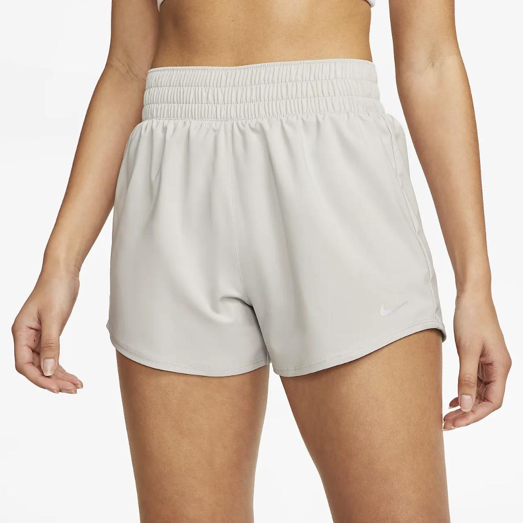 Nike One Women&#039;s Dri-FIT High-Waisted 3&quot; Brief-Lined Shorts DX6014-012