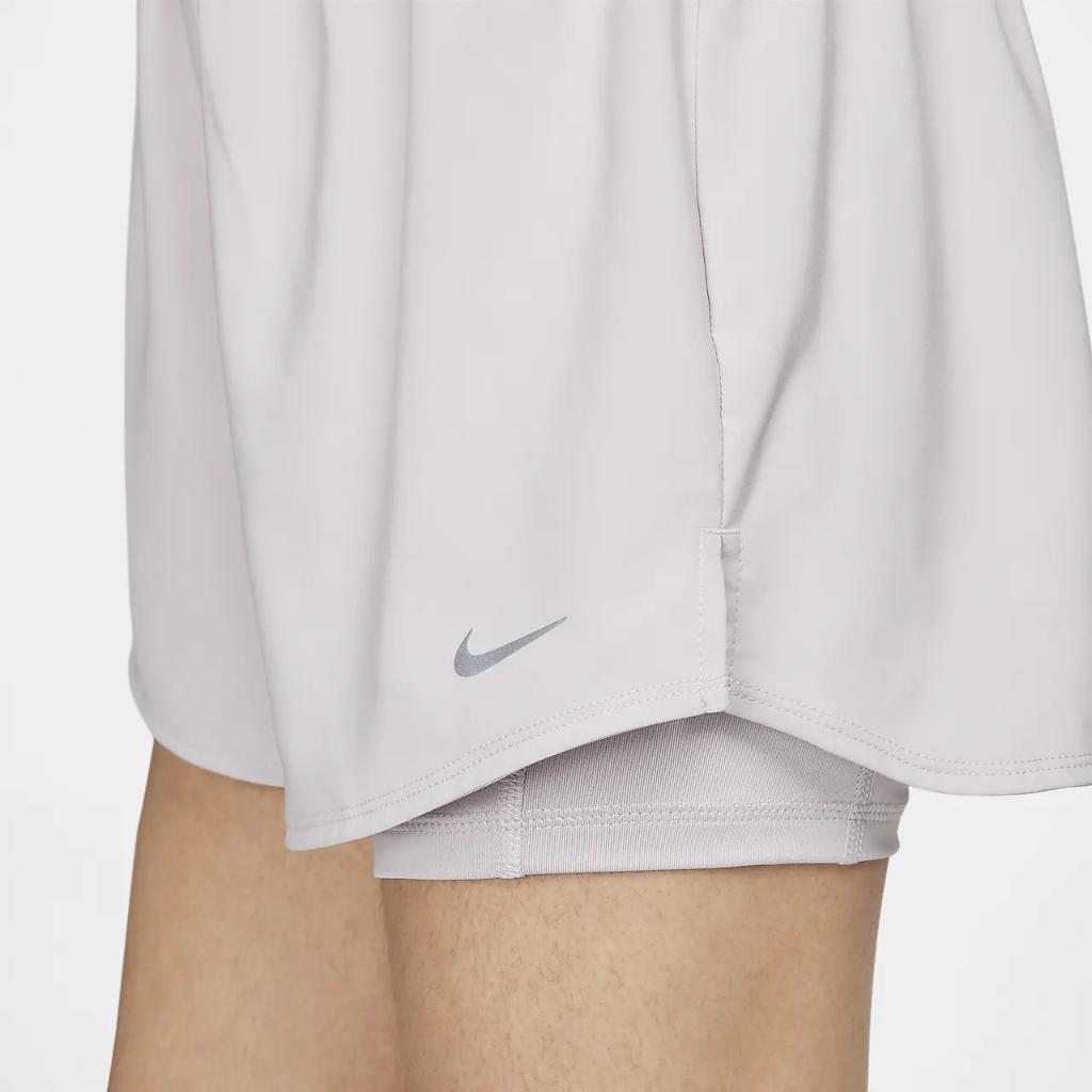 Nike One Women&#039;s Dri-FIT High-Waisted 3&quot; 2-in-1 Shorts DX6016-019
