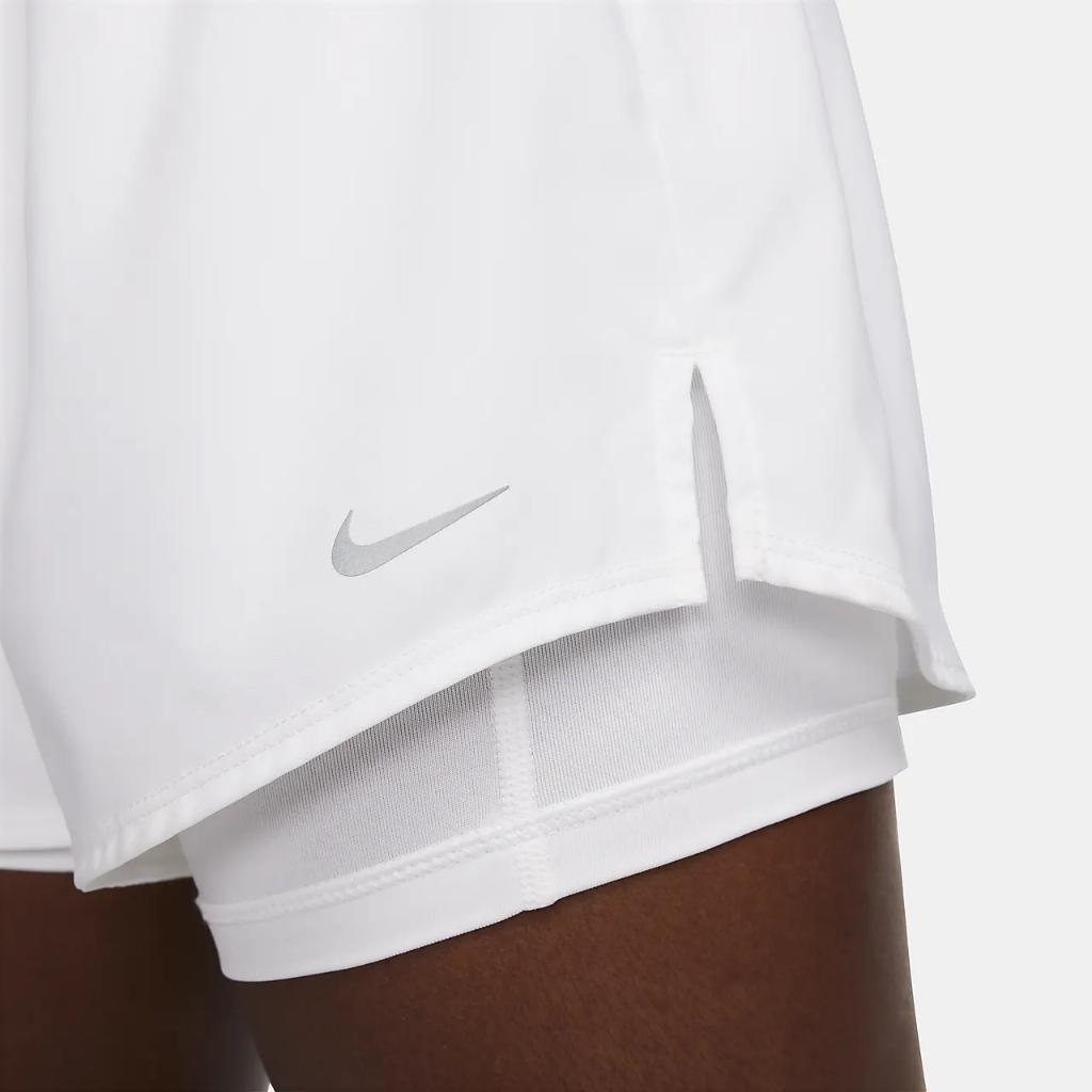 Nike One Women&#039;s Dri-FIT High-Waisted 3&quot; 2-in-1 Shorts DX6016-100