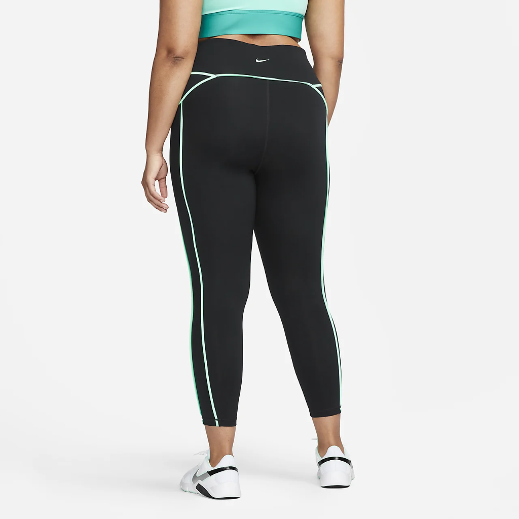 Nike Pro Women&#039;s Mid-Rise 7/8 Training Leggings (Plus Size) DX6349-010