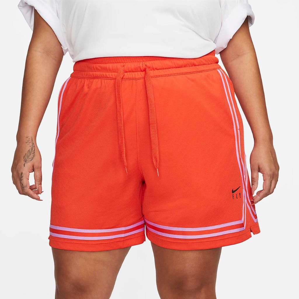 Nike Swoosh Fly Women&#039;s Crossover Shorts (Plus Size) DX6453-633
