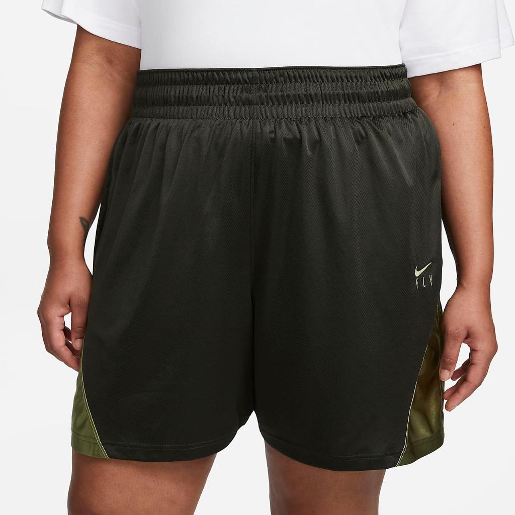 Nike Dri-FIT ISoFly Women&#039;s Basketball Shorts (Plus Size) DX6460-355