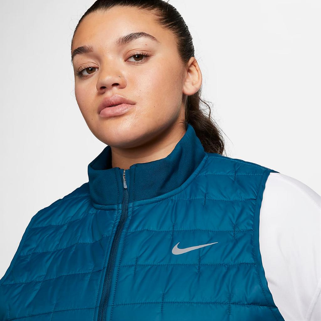 Nike Therma-FIT Women&#039;s Synthetic-Fill Running Vest (Plus Size) DX6462-460