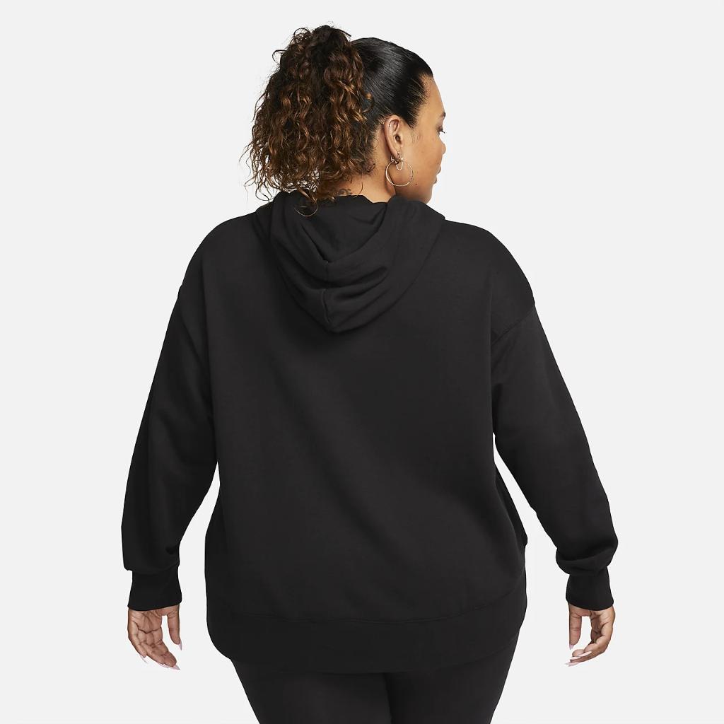 Nike Sportswear Club Fleece Women&#039;s Oversized Hoodie (Plus Size) DX6479-010
