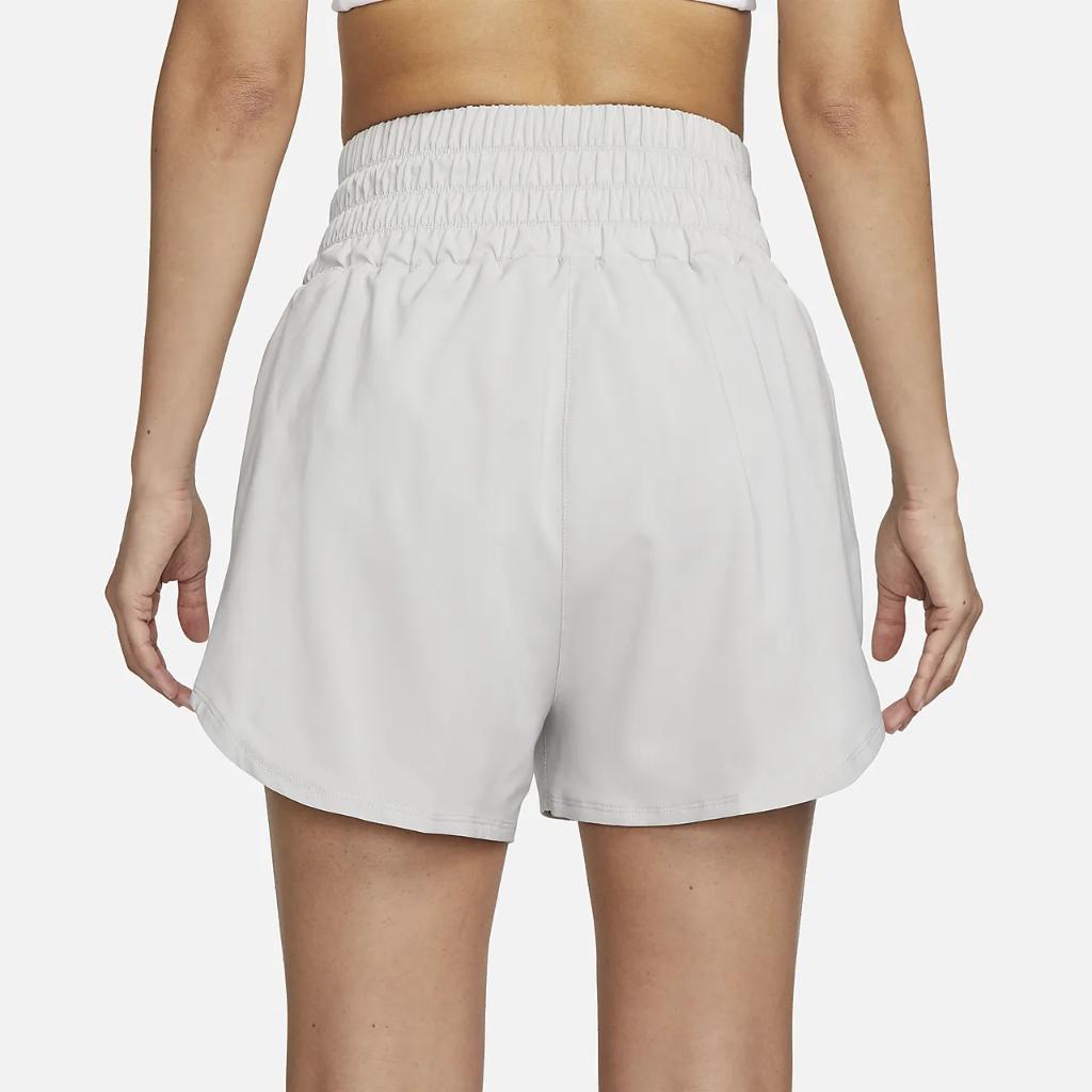Nike One Women&#039;s Dri-FIT Ultra High-Waisted 3&quot; Brief-Lined Shorts DX6642-012