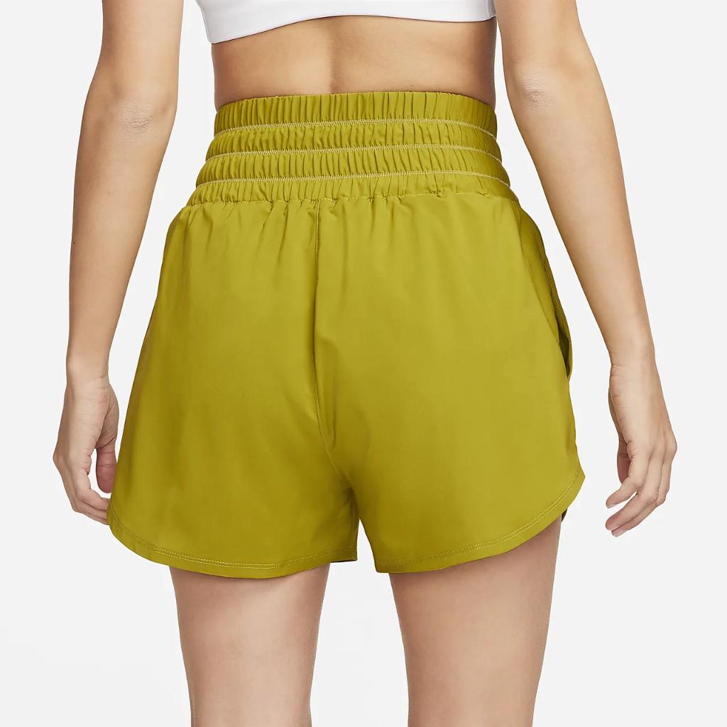 Nike Dri-FIT One Women&#039;s Ultra High-Waisted 3&quot; Brief-Lined Shorts DX6642-390