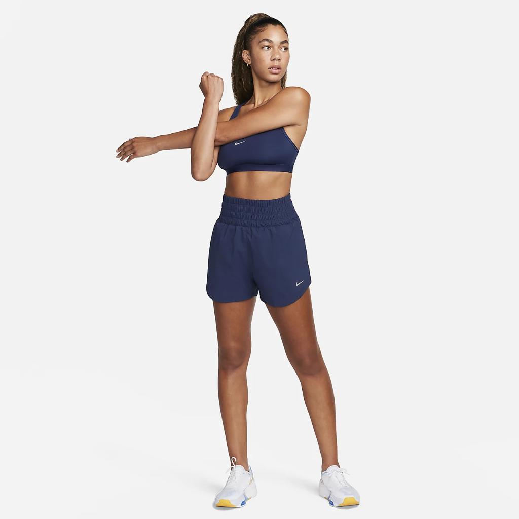 Nike One Women&#039;s Dri-FIT Ultra High-Waisted 3&quot; Brief-Lined Shorts DX6642-410