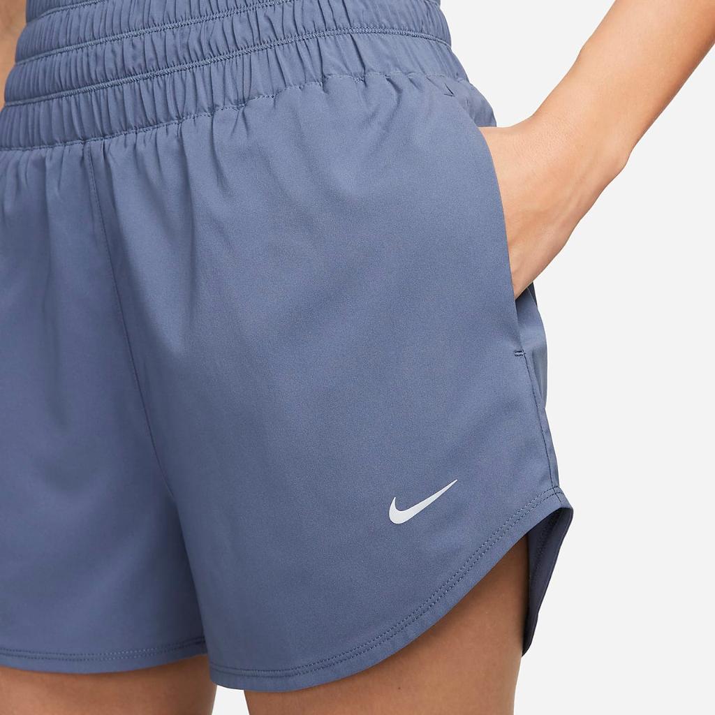 Nike Dri-FIT One Women&#039;s Ultra High-Waisted 3&quot; Brief-Lined Shorts DX6642-491