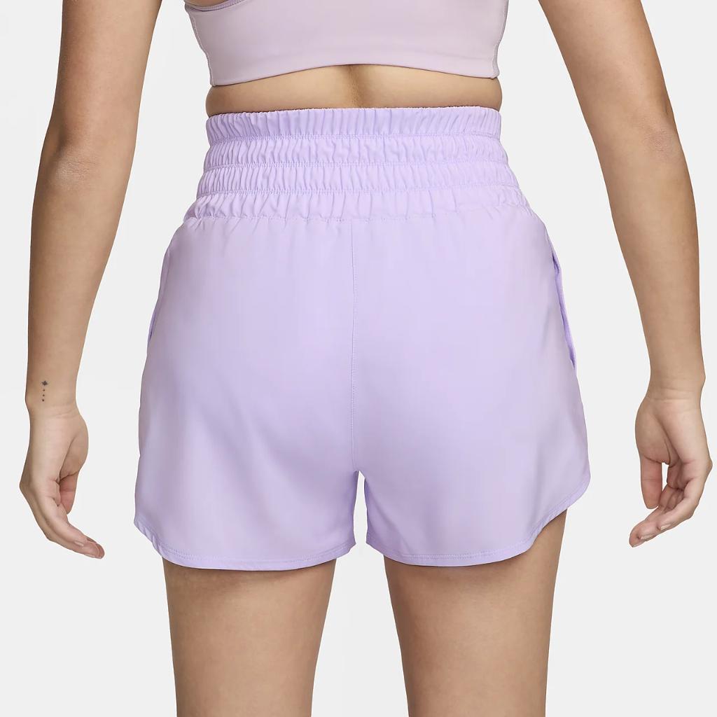 Nike One Women&#039;s Dri-FIT Ultra High-Waisted 3&quot; Brief-Lined Shorts DX6642-512
