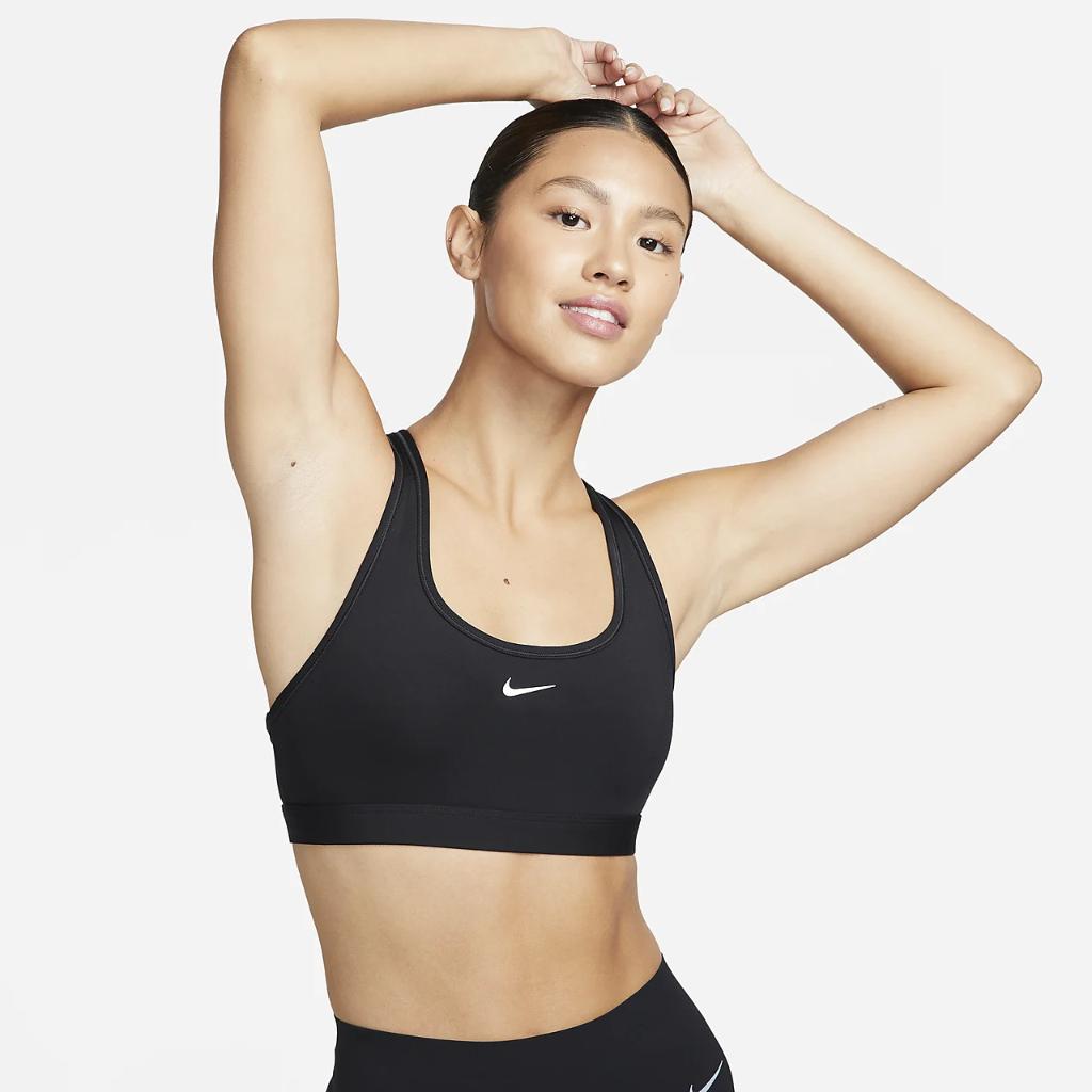 Nike Swoosh Light Support Women&#039;s Non-Padded Sports Bra DX6817-010