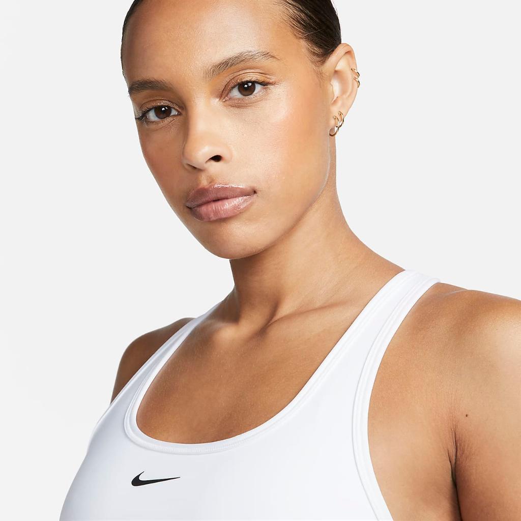Nike Swoosh Light Support Women&#039;s Non-Padded Sports Bra DX6817-100