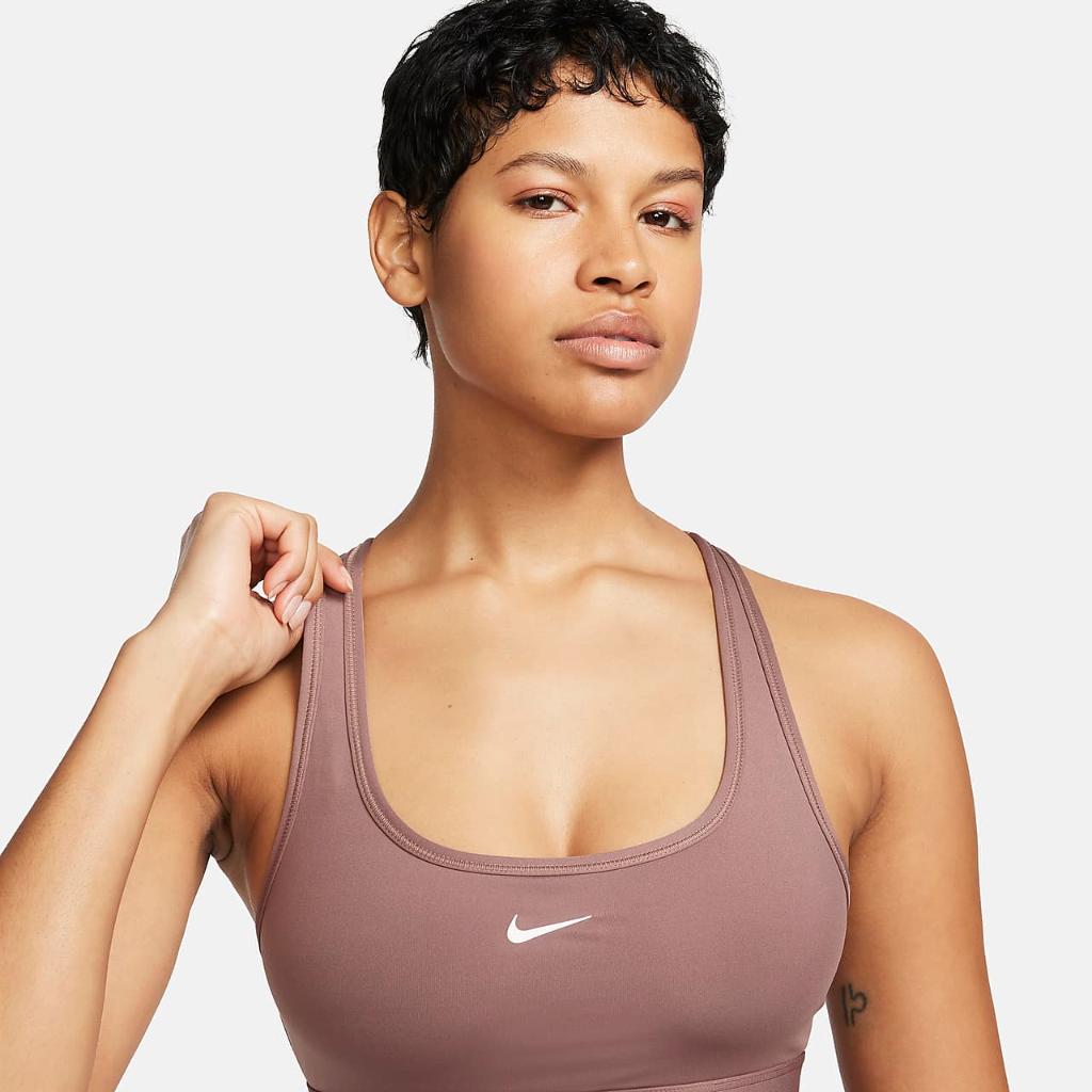Nike Swoosh Light Support Women&#039;s Non-Padded Sports Bra DX6817-208