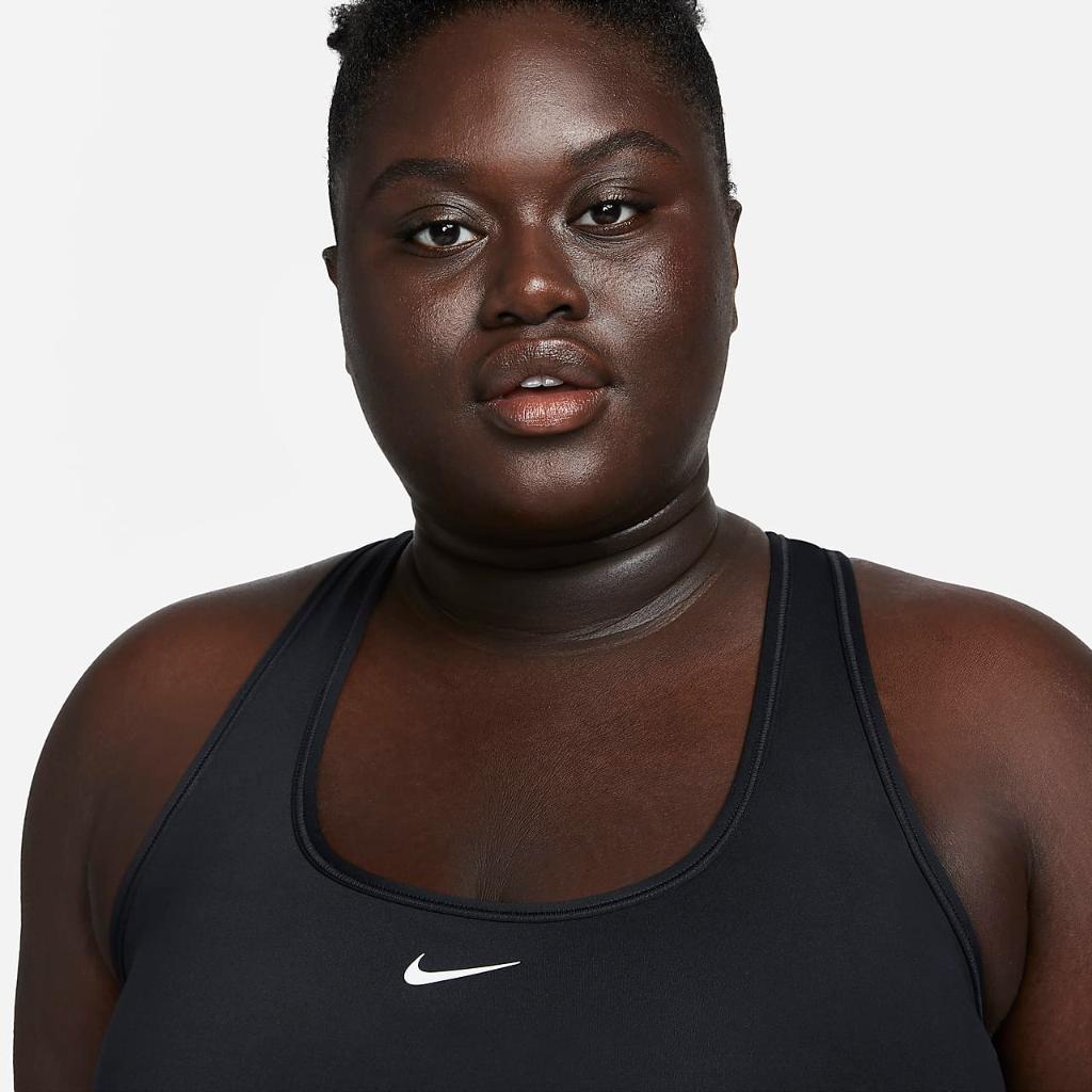 Nike Swoosh Light Support Women&#039;s Non-Padded Sports Bra (Plus Size) DX6819-010