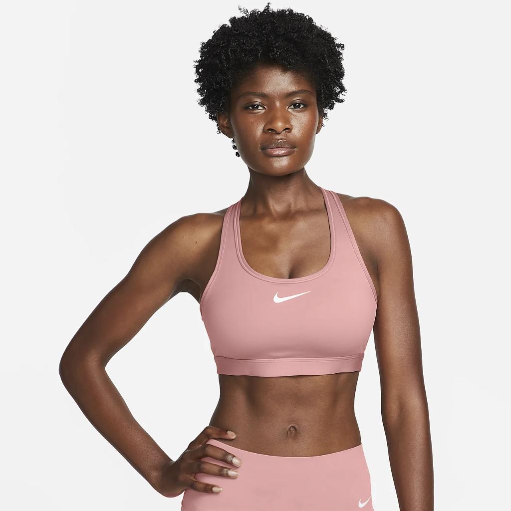 Nike Swoosh Medium Support Women&#039;s Padded Sports Bra DX6821-618