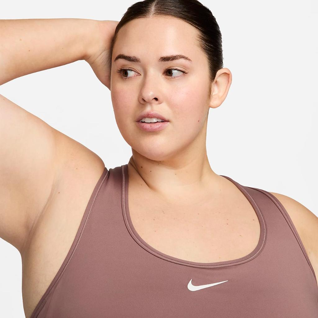 Nike Swoosh Medium Support Women&#039;s Padded Sports Bra (Plus Size) DX6823-208